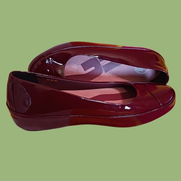 Fitflop Due Womens Platform Ballet Flats Size 42/10usa - Picture 5 of 16